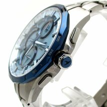 1円 CASIO カシオ OCEANUS オシアナス マンタ ソーラー電波 メンズ チタニウム ブルー OCW-S3000 時計 タフソーラー OCW-S3000P-2AJF_画像3