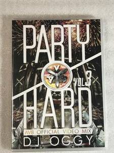 ●DVD新品● Party Hard Vol.3 -av8 Official Video Mix- DJ OGGY (ディージェイ オジー) 管理HH箱令4-148