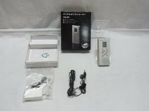 ^MAXTEL Max teru digital voice recorder MR-80S used present condition ^60