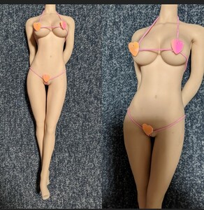 1/6 doll for TBLeaguefa Ise nS07 Cool Girl pastel color Heart bikini 