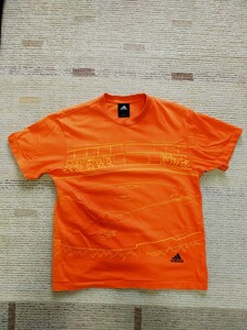 アディダス ジャイアンツオフィシャルTシャツ 東京ドーム限定 読売巨人軍 メンズL adidas 希少 準ビンテージデザイン