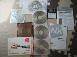 NEC MA12T/E 他セットアップディスク　Ｗindows2000/NE4.0