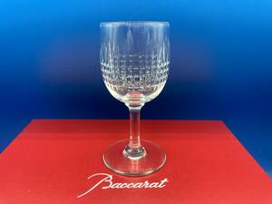 【保管品　箱なし】Baccarat　バカラ　★オールドバカラ　★ナンシー　★ワイングラス　リキュールグラス　★サイズ 47mm×高さ105mm