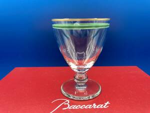 【保管品　箱なし】Baccarat　バカラ　★ヴィンテージ　★リキュール・ワイングラス(2)　★サイズ 58mm×高さ78mm