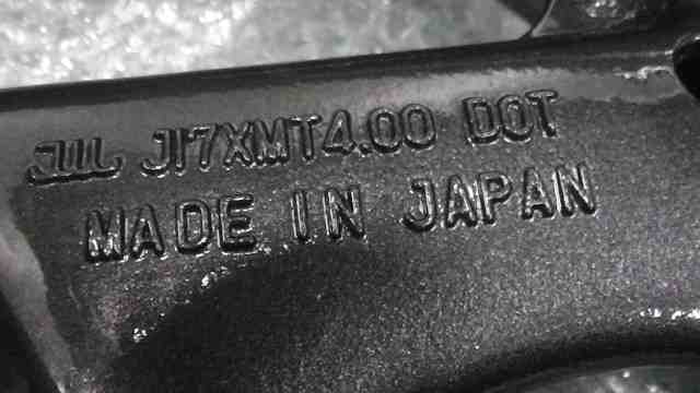 バンディット250 GJ74A-111xxx の ホイールセット 2 *1661915507 中古 バンディット250 GJ74A-111xxx の ホイールセット 2 *1661915507 中古