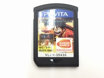 『ソフト』vita『ワンピース：海賊無双3』welcome price バンダイナムコ バンナム ヴィータ psvita 動作未確認のためジャンク扱い_画像2