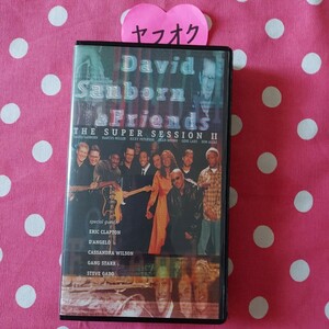  David * солнечный bo-n&f линзы VHS видео David Sanborn & Friends Eric *p лактон ma- rental зеркало Steve 