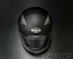 ★sparco/正規品★ ヘルメット/フルフェース 規格：ECE05★CLUB X1/XLサイズ（頭周：約62cm）ブラック