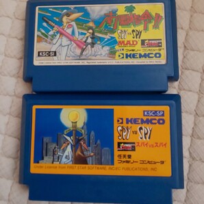 ファミコン ケムコ 2本セット スパイvsスパイ 南国指令 ソフトのみ