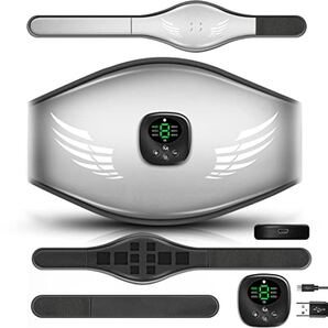 EMS 腹筋ベルト 強力モデル 腹筋マシン 6種類モード 10枚電極パッド 9段階強度 延長ベルト追加 EMS 腹筋パッド 筋トレ