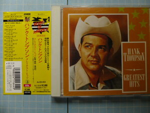 Ω　ＣＤ＊Ｃ＆Ｗ＊ハンク・トンプソン　HANK THOMPSON『great　Hits　』全１２曲。国内盤。