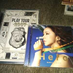 安室奈美恵/ PLAY TOUR 2007、HERO CD+DVD