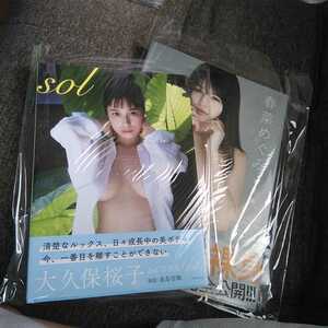 写真集 大久保桜子 sol、春名めぐみ FOREVER MEMORIES