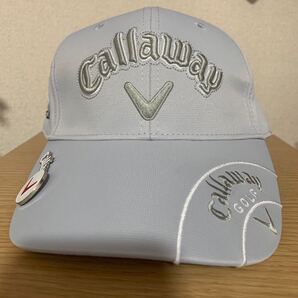 【新品未使用】Callaway ゴルフ キャップ ゴルフウェア マーカー付き