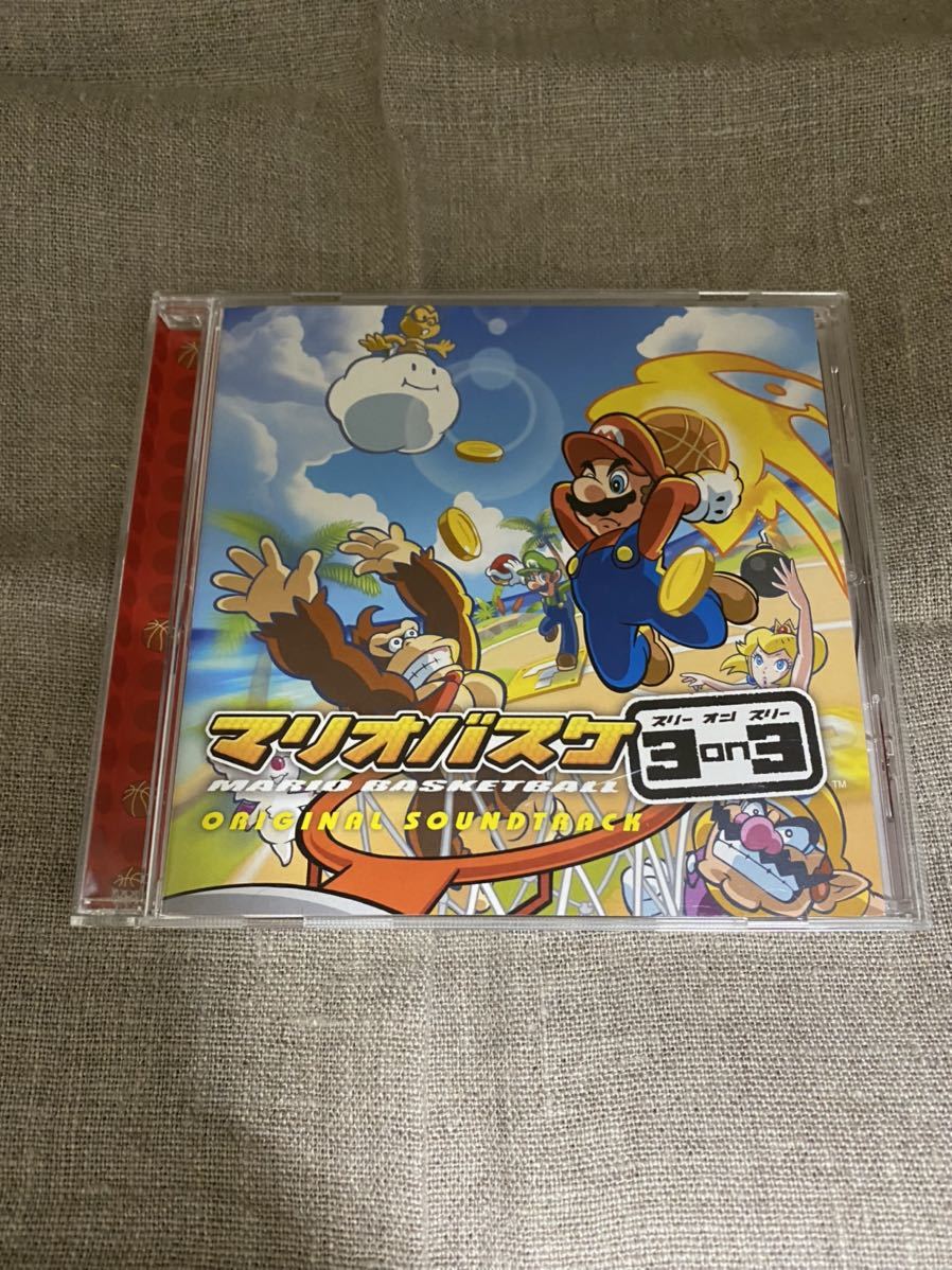 マリオバスケ3on3」オリジナル・サウンドトラック 美品-