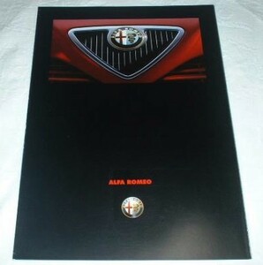 * Alpha Romeo general catalogue 1997/9 Heisei era 9 main various origin attaching ALFAROMEO 164 155 Spider