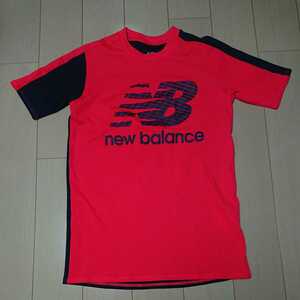 Newbalance ニューバランス 半袖プラクティスシャツ 130サイズ ピンク