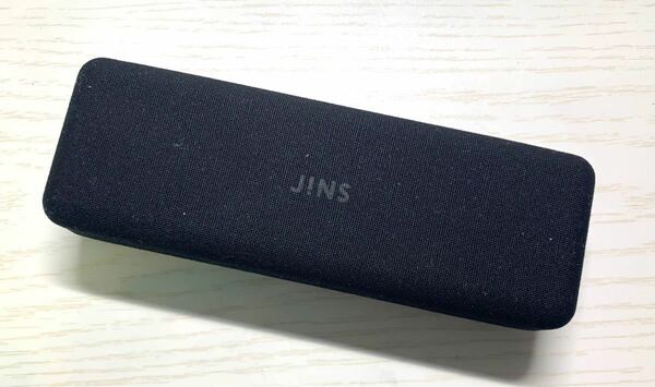 JINS ハードケース メガネケース （新品メガネ拭き付）