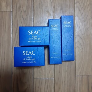 ☆新品未開封☆ 世田谷自然食品 SEAC シーク オールインワンゲル朝用夜用セット