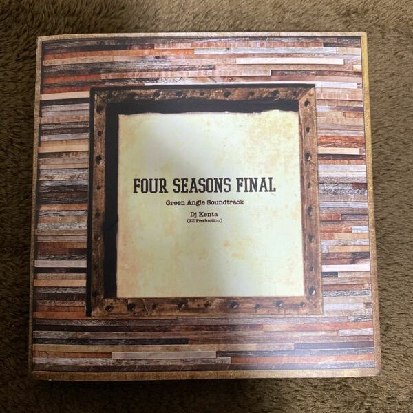 【DJ KENTA】FOUR SEASONS FINAL【MIX CD】【廃盤】【豪華4枚組】【4 Page Letter】【Eternal Views】【送料無料】