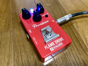 Providence FLAME DRIVE FDR-1F Free the Tone VITALIZER内蔵 プロビデンス オーバードライブ 中古完動品