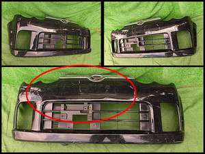 L150S L160S後期 ムーヴカスタム 純正フロントバンパー ムーブ