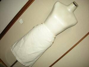  Natural Beauty B cotton cotton tight skirt white S