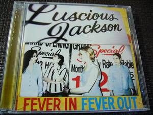 [CD] ルシャス・ジャクソン(Luscious Jackson) / FEVER IN FENER OUT 