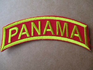 米軍 US ARMY 『PANAMA』パナマ タブ ワッペン パッチ USA / ミリタリー サバゲー アメリカ軍 サバイバル NAVY 腕章