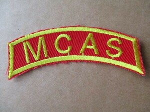 米軍 US ARMY 『MCAS』アメリカ海兵隊航空基地 IWAKUNI タブ ワッペン パッチ USA / ミリタリー サバゲー アメリカ軍 サバイバル NAVY 腕章