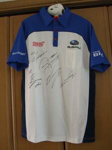  Subaru STI team 2015 polo-shirt 