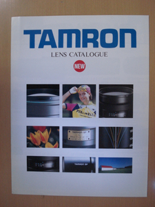 [CA191] 92 year 2 month Tamron TAMRON lens catalog NEW