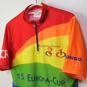 古着●自転車ジャージ ゴンソ 2010ヨーロッパカップ M xqp