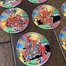 当時物 SDガンダム 伝説の大将軍 CDカード CD CARD 武者頑駄無 BB戦士 ガンプラ 販促 非売品 シール ステッカー セット _画像5