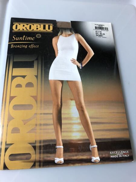 【送料無料】 OROBLU suntime bronzing effect M EU 40-42 DORE' 15デニール パンティストッキング オロブル