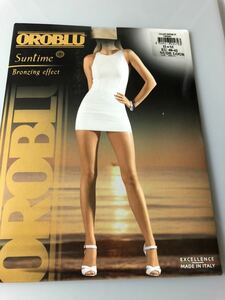 【送料無料】 OROBLU suntime bronzing effect M EU 40-42 nude look 15デニール パンティストッキング オロブル