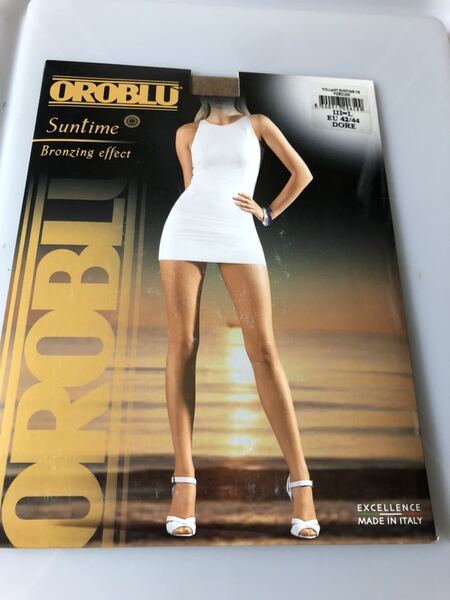 【送料無料】 OROBLU suntime bronzing effect L eu 42/44 DORE パンティストッキング オロブル