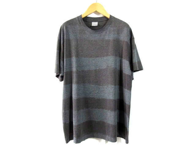 超可爱の vintage 囚人服 ショート丈 ボーダー 黒白 プリズナーシャツ