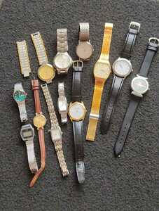 ジャンク品　時計まとめ　SEIKO/TECHNOS/ELGIN/CASIO セイコー/テクノス/エルジン/カシオ等々　腕時計　メンズ　レディース　セット