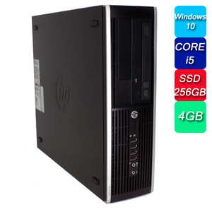 HP Compaq Pro 6300 SFF Windows10 Corei5 新品SSD256GB 4GBメモリ DVDマルチ Office 中古パソコン デスクトップパソコン