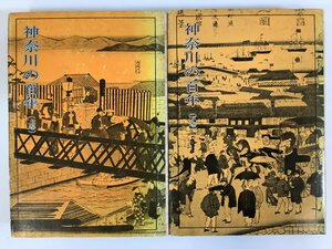 【希少/まとめ】神奈川の百年 上下巻セット　編:毎日新聞社横浜支局　ビールづくり/コレラ流行/岡倉天心/メリヤス工場/山下公園【ta01l】