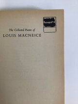 【除籍本】LOUIS MacNEICE Collected Poems/ルイス・マクネイス詩集　洋書/英語/アイルランド/詩人/英文学【ta02j】_画像8