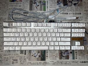 HiveNets 87キー メカニカルキーボード 青軸 ゲーミングキーボード