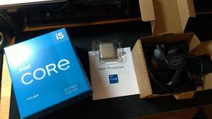 新品同様!インテル intel i5-11400 LGA1200 箱/リテールクーラー付き