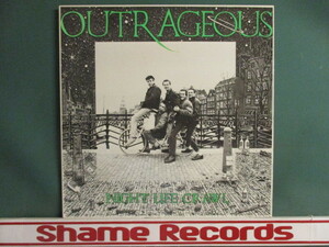 Outrageous ： Night Life Crawl LP (( オランダのPunk Rock / 落札5点で送料無料