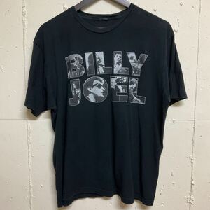 BILLY JOEL ビリージョエル ライブTシャツ 半袖Tシャツ ロゴプリントTシャツ XL 古着 黒