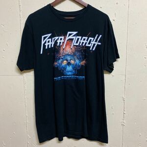 PAPA ROACH THE CONNECTION Tシャツ バンT バンドT 半袖 古着 XL ブラック