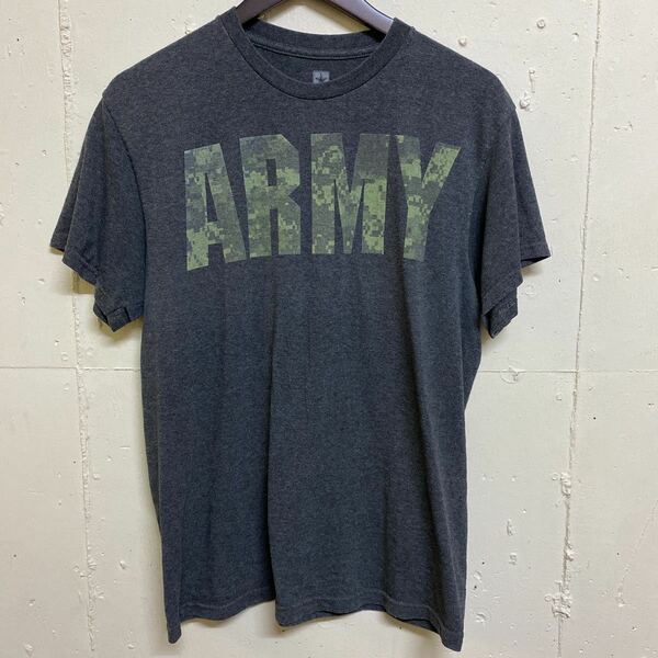 U.S.ARMY アーミー 半袖 Tシャツ ロゴ プリントTシャツM 古着