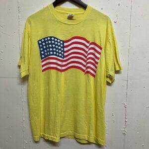 USA製 FRUIT FF THE LOOM paul sebastian incorporated 星条旗 プリントTシャツ 半袖 半袖Tシャツ XL 古着