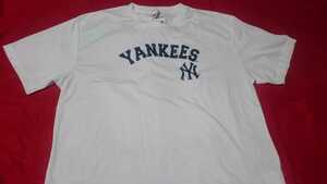 《新品》ヤンキース 速乾半袖Tシャツ 3L 白